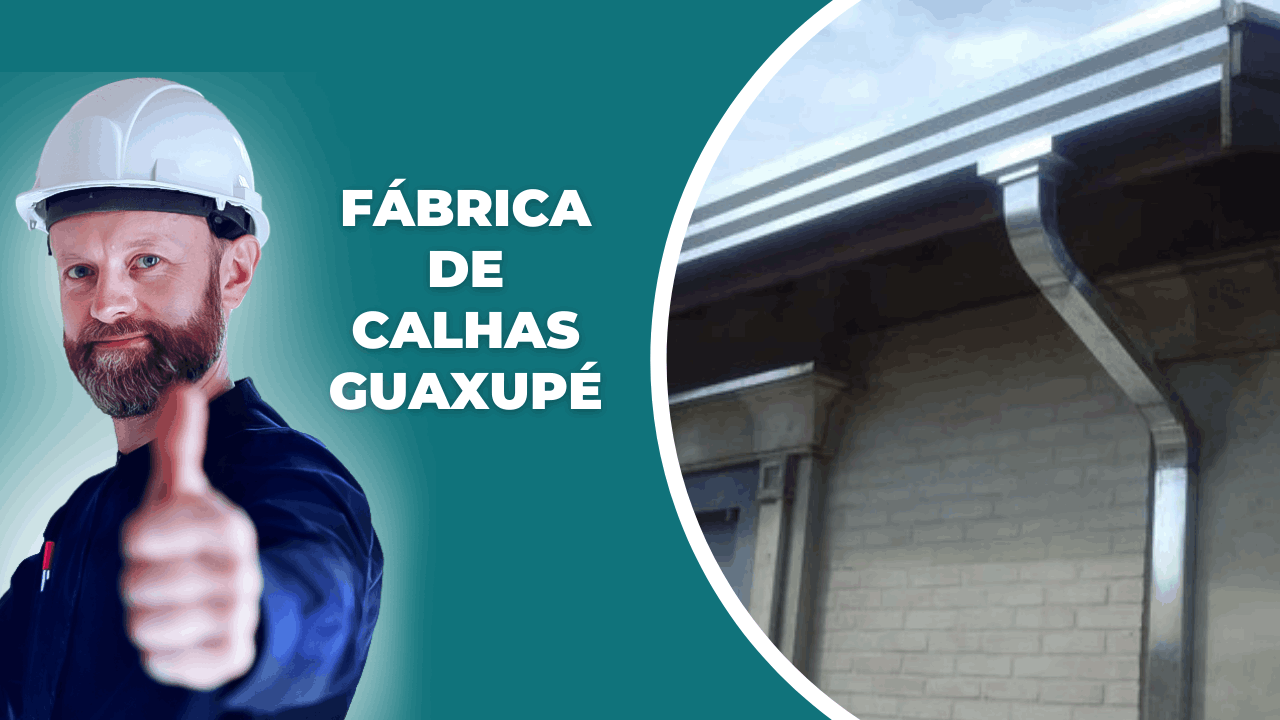 Fábrica de Calhas, Rufos e Condutores. Campinas no Campo Grande