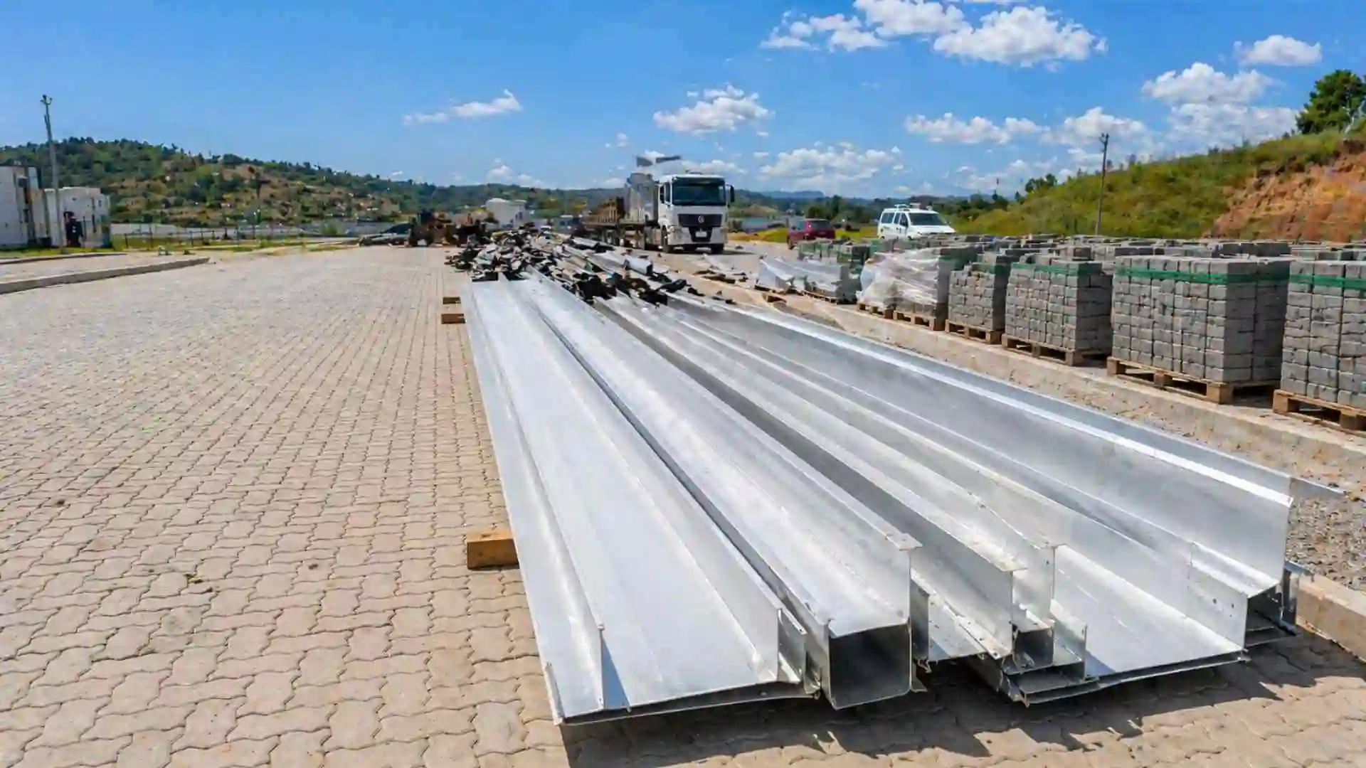Calhas industriais em chapa 24 fabricadas sob medida para galpões e coberturas metálicas em Campinas